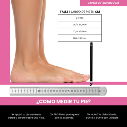 Ojotas con plataforma para dama